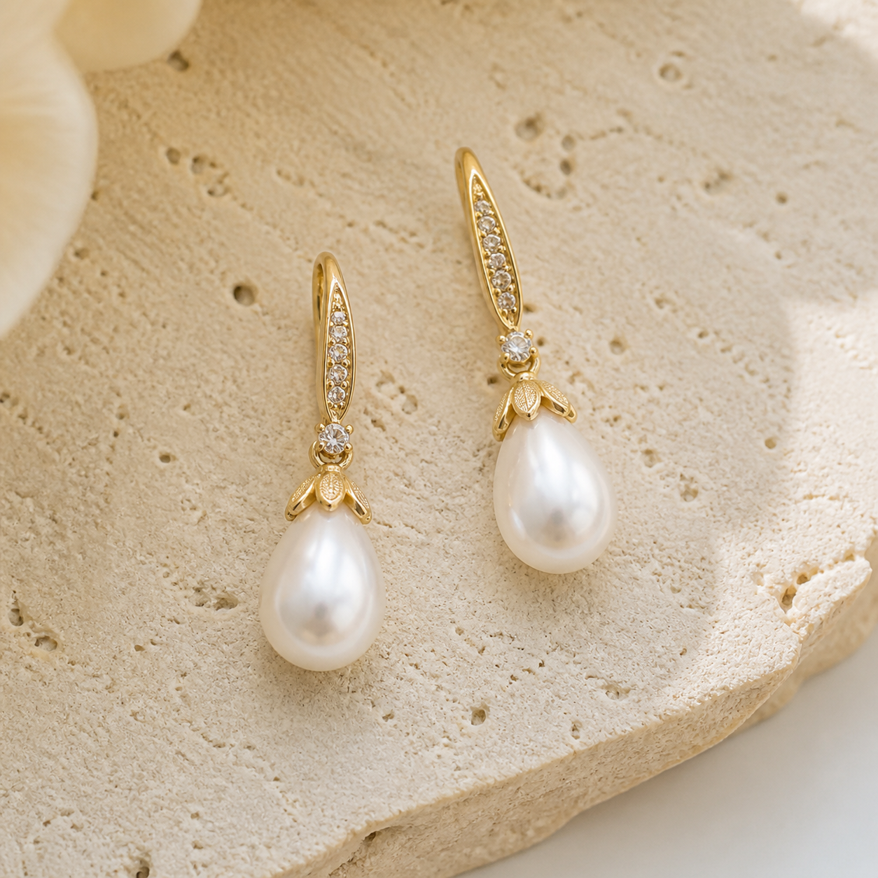 Pearl Drop Earrings